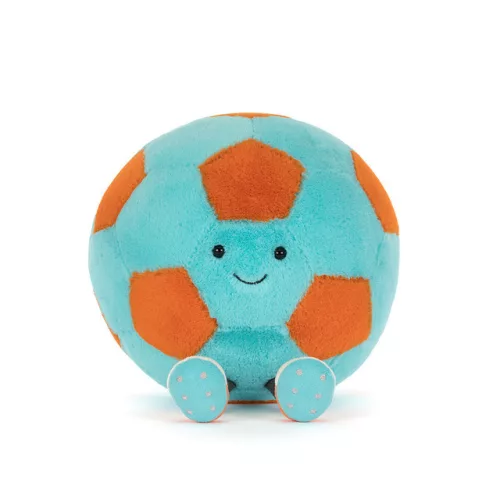 Jellycat Amuseables focilabda kis játékosoknak és szurkolóknak