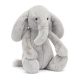 Jellycat Thuddeus plüss elefánt - Jellycat Bashful Luxe Elephant Thuddeus Big