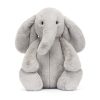 Jellycat Thuddeus plüss elefánt - Jellycat Bashful Luxe Elephant Thuddeus Big