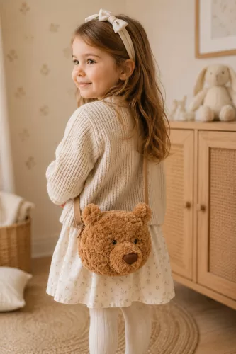 Jellycat Bartholomew macis táska - Jellycat Bartholomew Bear Bag