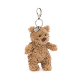   Jellycat Bartholomew maci táskadísz, kulcstartó - Jellycat Bartholomew Bear Bag Charm