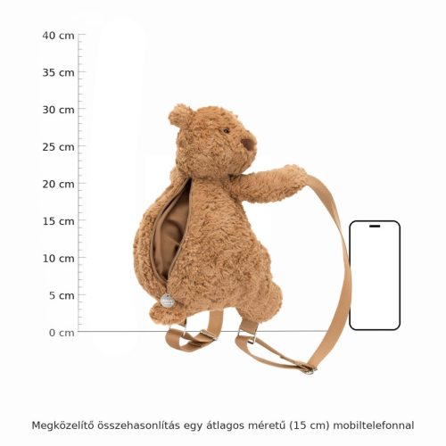 Jellycat Bartholomew macis hátizsák - Jellycat Bartholomew Bear Backpack