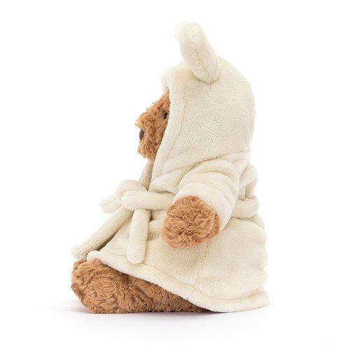 Jellycat Bartholomew plüss maci köntösben - Jellycat Bartholomew Bear Bathrobe
