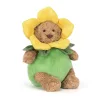 Jellcat Bartholomew plüss maci nárcisz jelmezben - Jellycat Bartholomew Bear Daffodil Outfit
