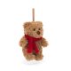 Jellycat plüss maci karácsonyfadísz - Jellycat Bartholomew Bear Decoration