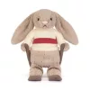 Jellycat Síelő Plüss Nyuszi - Bashful Bunny Gold Medal Ski Outfit