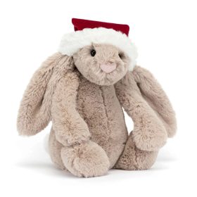   Jellycat karácsonyi plüss nyuszi - Jellycat Bashful Christmas Bunny