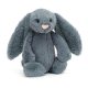 Jellycat ködös kék színű plüss nyuszi - Jellycat Bashful Dusky Blue Bunny