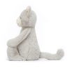 Jellycat Bashful szürke plüss cica - Jellycat Bashful Grey Kitty