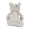 Jellycat Bashful szürke plüss cica - Jellycat Bashful Grey Kitty