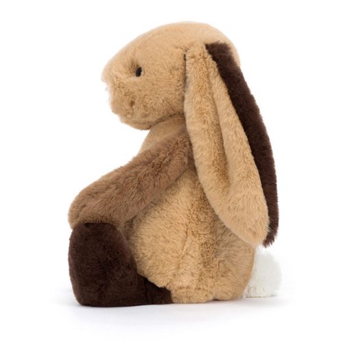 Jellycat Patchwork plüss nyuszi - Jellycat Bashful Patchwork Brown Bunny
