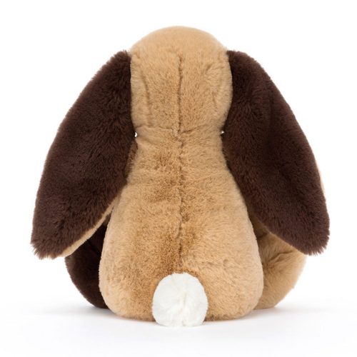 Jellycat Patchwork plüss nyuszi - Jellycat Bashful Patchwork Brown Bunny