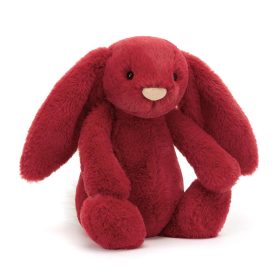   Jellycat Scarlett plüss nyuszi - Jellycat Bashful Luxe Bunny Scarlett
