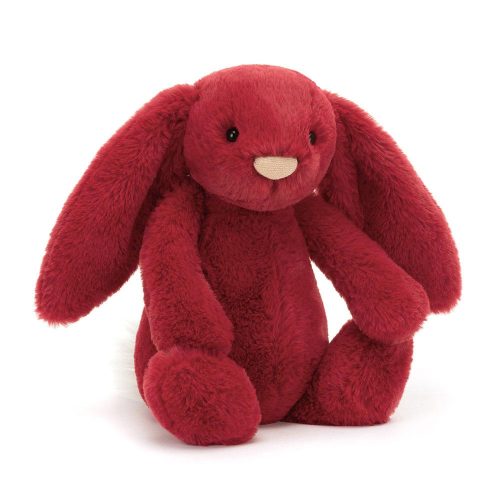 Jellycat Scarlett plüss nyuszi - Jellycat Bashful Luxe Bunny Scarlett