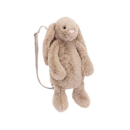 Jellycat bézs nyuszi hátizsák - Jellycat Bashful Bunny Beige Backpack