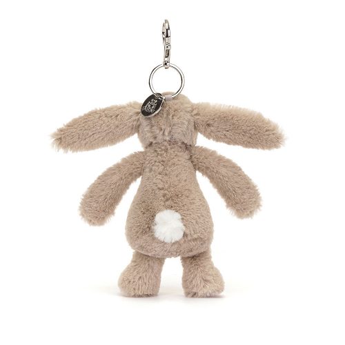 Jellycat bézs nyuszi kulcstartó, táskadísz - Jellycat Blossom Beige Bunny 'Petal' Bag Charm