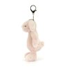 Jellycat rózsaszín nyuszi kulcstartó, táskadísz - Jellycat Bashful Blush Bunny Bag Charm