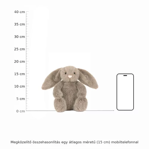 Jellycat Őzbarna Plüss Nyuszi - Kicsi - Jellycat Fawn Flufflet Bunny