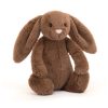 Jellycat barna plüss nyuszi, kicsi - Bashful Nutmeg Bunny