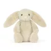 Jellycat Búzaszínű Plüss Nyuszi - kicsi - Jellycat Wheat Flufflet Bunny
