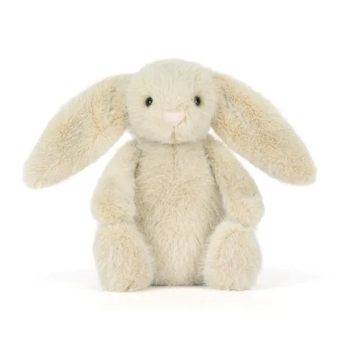 Jellycat Búzaszínű Plüss Nyuszi - kicsi - Jellycat Wheat Flufflet Bunny