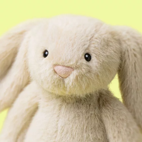 Jellycat Búzaszínű Plüss Nyuszi - kicsi - Jellycat Wheat Flufflet Bunny