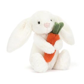   Jellycat plüss nyuszi répával - Jellycat Bashful Carrot Bunny Little