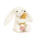 Jellycat plüss nyuszi ceruzával -Jellycat Bashful Bunny with Pencil