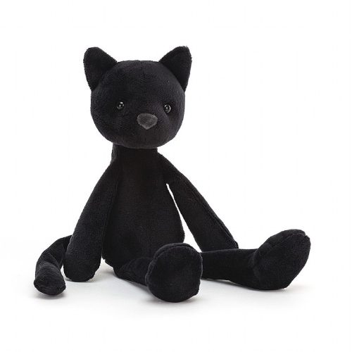 JellyCat bewitching cat I plüss fekete cica