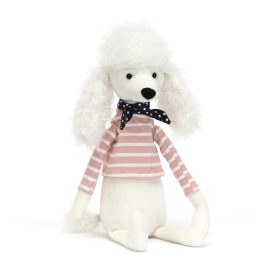   Jellycat plüss uszkár sállal, pulcsiban - Jellycat Beatnik Buddy Poodle