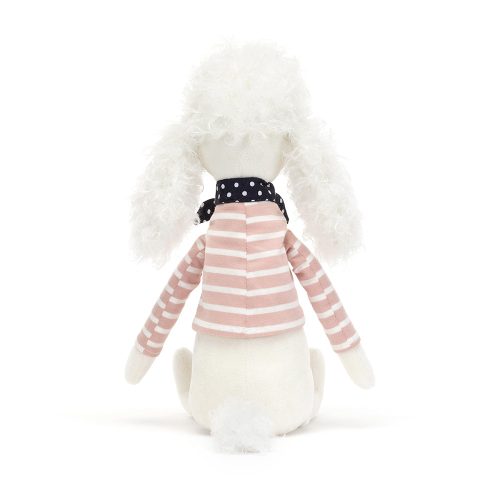 Jellycat plüss uszkár sállal, pulcsiban - Jellycat Beatnik Buddy Poodle