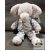 JellyCat Pizsamás elefánt