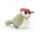 JellyCat plüss harkály - Birdling Woodpecker