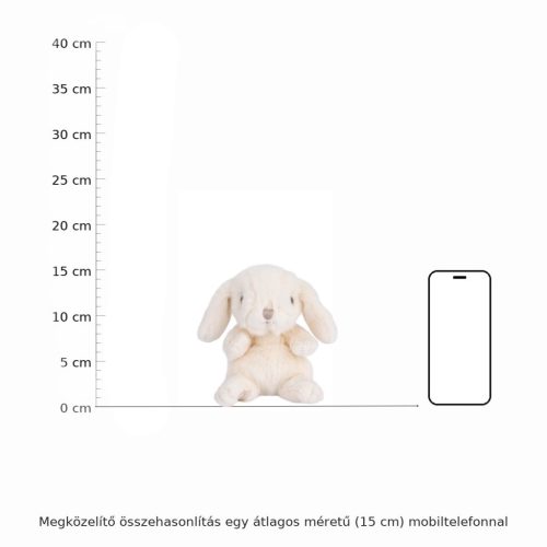 Bukowski Kanini kis fehér plüss nyuszi - Bukowski Cute Kanini - White Bunny(15cm)