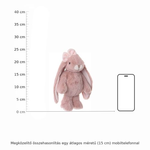 Bukowski Kanina antikrózsaszín plüss nyuszi 25 cm - Bukowski Friendly Kanina - Antique Pink Bunny 25 cm