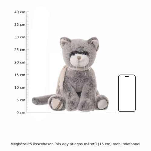 Bukowski Teofil, a plüss cica - Bukowski Teofil Cat