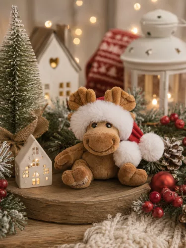 Bukowski Benny, a karácsonyi plüss rénszarvas - Bukowski Baby Benny Christmas Reindeer