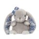 Bukowski Kanina szürke kis plüss nyuszi virágos fülekkel - Bukowski Cute Kanini Floral - Grey (15cm)