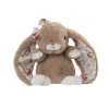 Bukowski Kanina bézs kis plüss nyuszi virágos fülekkel - Bukowski Cute Kanina Floral - Taupe (15cm)