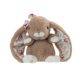 Bukowski Kanina bézs kis plüss nyuszi virágos fülekkel - Bukowski Cute Kanini Floral - Taupe (15cm)