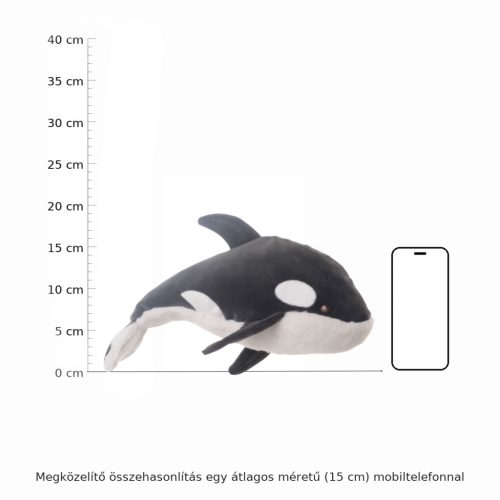 Bukowski Baby Oreo plüss bálna - Bukowski Baby Oreo