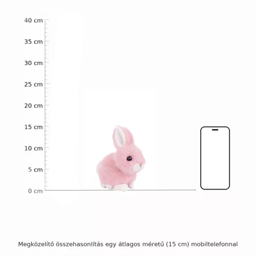 Bukowski Sötétrózsaszín Kis Nyuszi - Bukowski Baby Bunny - Mimi - Pink