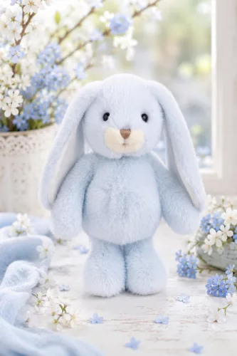 Bukowski Kék Jumpy Nyuszi- Jumpy Bunny - Heavenly Blue - 30cm
