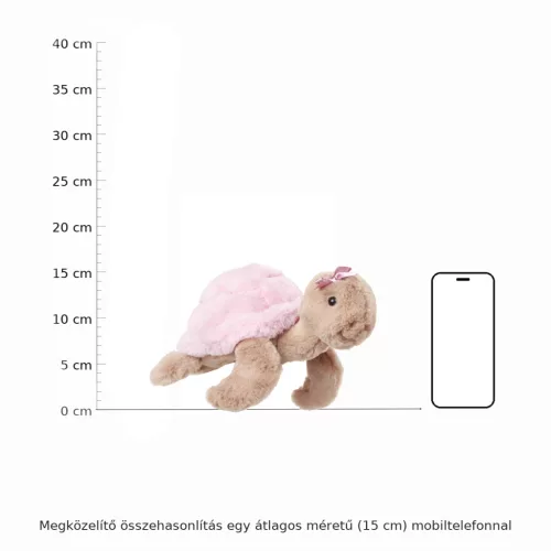 Bukowski Sandy, a rózsaszín plüs teknős - Bukowski Sandy Turtle Pink