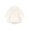 Jellycat fehér plüss nyuszi virágos füllel - Blossom Cream Bunny Medium