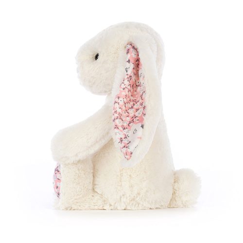 Jellycat plüss nyuszi virágos fülekkel - Jellycat Blossom Cherry Bunny