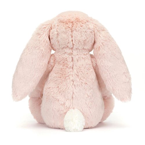 Jellycat púderrózsaszín plüss nyuszi virágos fülekkel "Cherry" - Kicsi- Jellycat Blossom Blush Bunny 'Cherry' Small