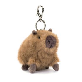   Jellycat plüss kapibara kulcstartó, táskadísz - Jellycat Clyde Capybara Bag Charm