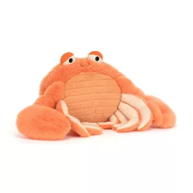 Jellycat Pinchsnap Crab narancsszínű plüss rák nagy puha ollókkal