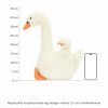Jellycat hattyú mama kicsinyeivel - Jellycat Featherful Swan